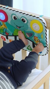 We love a toy that helps baby explore sound, discover language, and develop confidence — all while on their tummy. 🐢✨ Shop now: https://bit.ly/4ro3zjC | Baby Einstein