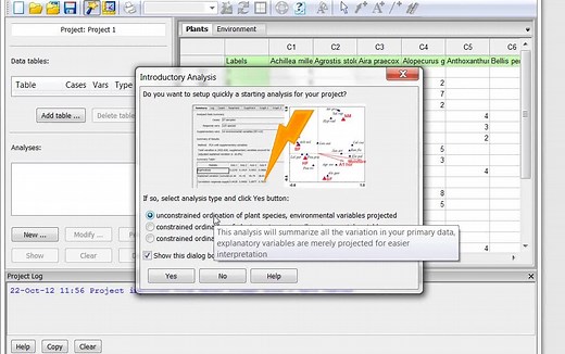 Canoco5软件官方视频教程