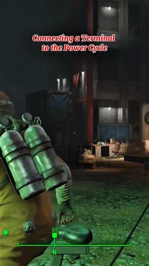 Quick guide on how to connect a terminal to the Power Cycle in Fallout 4 Vault-Tec Workshop DLC. Perfect for building the ultimate vault setup! #fallout4 #VaultTecWorkshop #fblifestyle #gamecommunity #gamingreels | Bear798