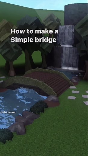 Bloxburg Bridge Tutorial: How to Build a Simple Bridge
