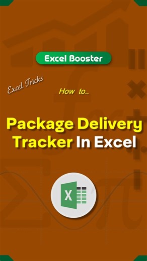 Excel Booster | Excel Guru on Instagram: ""Package Delivery Tracker Using COUNTIF And XLOOKUP Function In Excel” Save this post for future reference! Share And Like it (@Excel_Booster) sharing excel tricks & tips Get our FREE Excel Cheat Sheet / links in bio check it out! Follow us on Instagram, YouTube, and more / links in bio check us out Email: UChauhan.Connect@gmail.com #countif #xlookup #msexcel #excel #microsoftexcel"