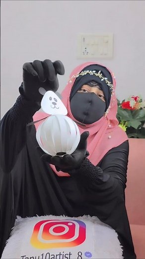 Paper panda Craft idea for kids / Paper panda making at home #ytshorts #craft #support #shorts