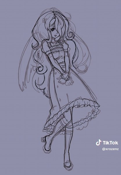 Pink-Haired Characters in Moe Art Style