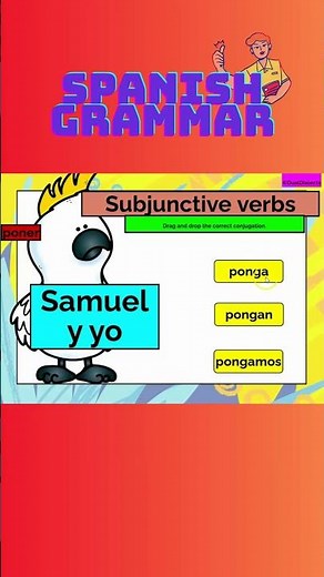 Spanish Grammar: Subjunctive -go verbs (present tense) #spanishgrammar #aprenderespañol