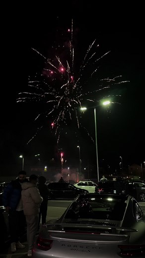 Epic Firework Display at the 2025 Car Show Finale