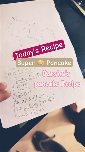 Turning a Pancake Craving into a Learning Moment | Our Autism Journey#darshunmom #autismawareness