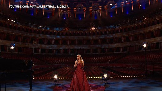 Teaser for Katherine Jenkins' VE Day performance at the Royal Albert Hall