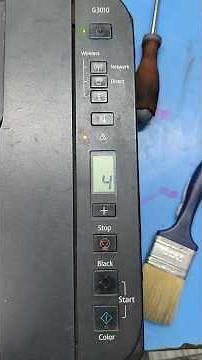 CANON PRINTER G3010#2010 Error Code E47 #SERVICE PROBLEM