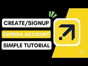 How to Create Expedia Account