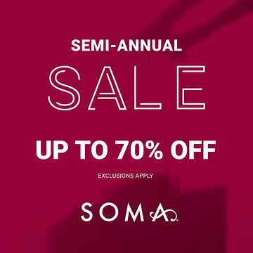 200 reactions · 14 shares | Everything you've ever dreamed of is on sale...soft PJs, silky robes, plus the prettiest bras and panties. | Soma Intimates | Facebook