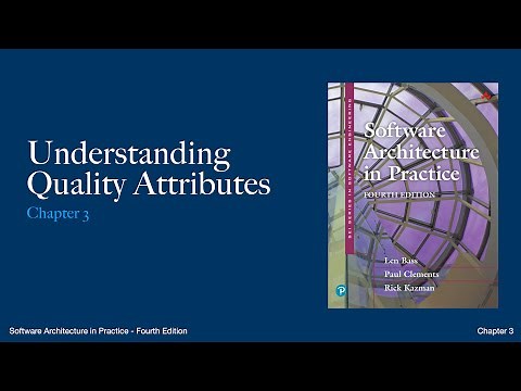 Ch 3 - Understanding Quality Attributes in Software Architecture