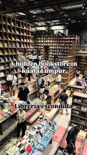 A hidden bookstore in REXKL, Kuala Lumpur 🇲🇾