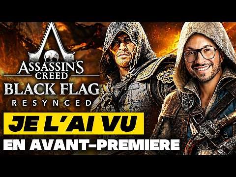 I saw Assassin's Creed Black Flag Resynced in a preview screening 🔥 Graphics, Combat, Comparisons...