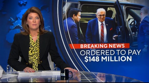 8.8K views · 161 reactions | A federal jury ordered former New York City Mayor Rudy Giuliani to pay a combined sum of more than $148 million to two former Georgia election workers. The workers were the targets of his baseless allegations in the aftermath of the 2020 presidential election. | CBS Evening News | Facebook