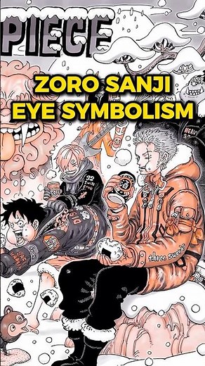 Zoro Sanji Eye Symbolism