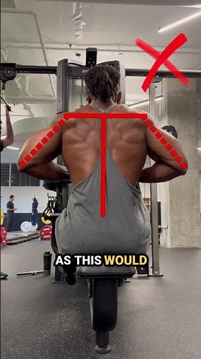 Correct way to perform close grip rows