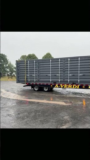 Loaded up and headed out. Open-Side units built for long term solutions 💪