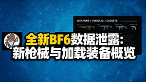 [中配]全新BF6数据泄露: 新枪械与加载装备概览 - TOMMYBOY601