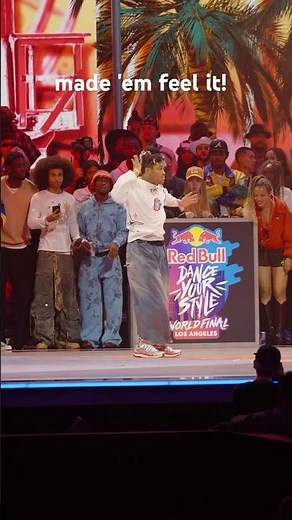 came to get down! 🎵David "The Crown" Stalter Jr. 🎤 ‪@JustinTimberlake‬ #redbulldanceyourstyle