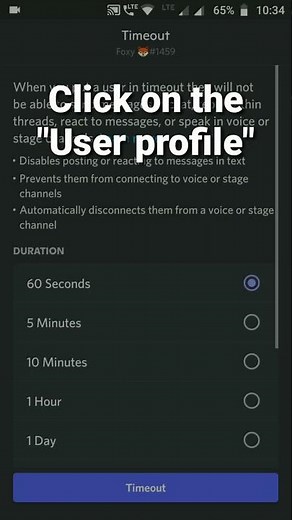 How to use Timeout Feature in your Discord Server #roduz #discord