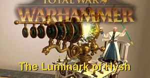 The Luminark of Hysh is one of Total War: Warhammer's more unique units