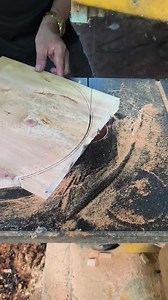 Full video - making a round top wooden stool with X design legs #woodenstooldesign #furnituremaker | Manny Gildo