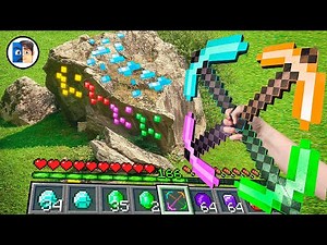 Minecraft in Real Life ~ How to Find RAINBOW DIAMONDS in Realistic Minecraft
