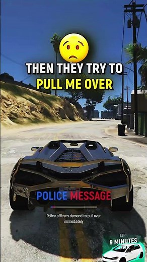 🤐 Escaping the chase using the bug in GTA 5! #gta5rp #gta #gtaonline #grandrp #bugabuse #bugs #gtav