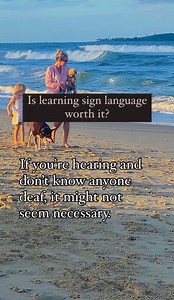 312 reactions · 25 comments | Dive into the importance of learning sign language! Watch the full video to discover why it’s essential in today’s world. Share this video to spread awareness and empower others to communicate inclusively. #signlanguage #communication #inclusion #awareness #deafawareness #auslan | Auslan Online | Facebook