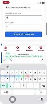 Tính điểm xét TỐT NGHIỆP THPT 2026 trong vòng 1 nốt nhạc #totnghiepthpt #totnghiep2026 #thpt2026