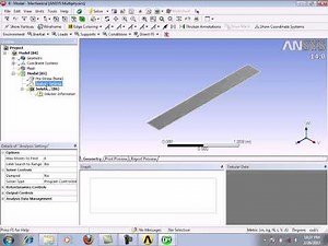 Ansys 14 Modal and Harmonic response