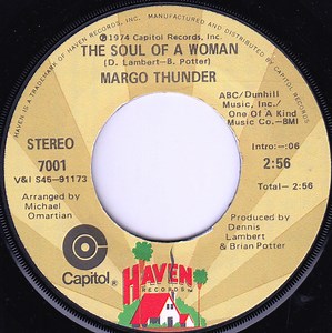 Margo Thunder - The Soul Of A Woman / Mama You're All Right With Me