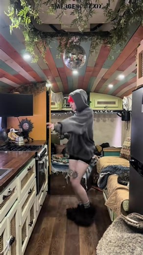 the bus looks SO DIFFERENT now… #onthisday (I can’t wait to show you all the recent changes we’ve made to the space)