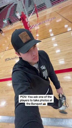 Volleyball Player Captures Memorable Banquet Moments