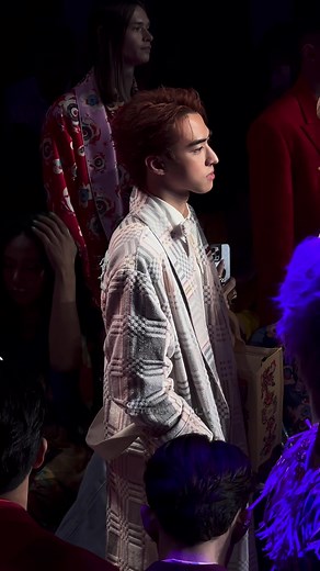 Victor Walking the Runway at Issue Thailand Fashion Show