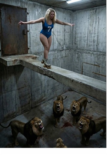 Skate for Ten Million. For 3 years, this billionaire has run his twisted game beneath an abandoned warehouse. The rules are simple. Roller skate across an 8 inch concrete beam suspended above a room full of starving lions. Make it to the exit door and $10 million is yours. No one has ever made it across. The beam is barely wide enough for one foot and the billionaire has the surface dusted with powder before every attempt. He tells his dinner guests that in 3 years he hasn't bought a single bag 