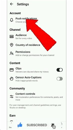 How to Yt Studio Comment Notification Setting | on #viral #shortsfeed #shorts