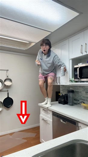 i BROKE my ceiling.