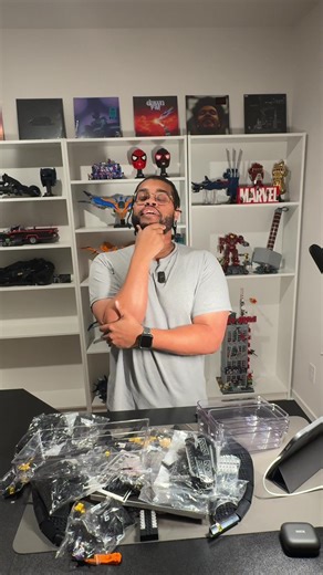 Yeah the @LEGO build vibes are definitely down right now, I’ll be back up once I get that replacement piece #build #lego #missing #batman #afol