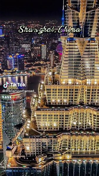 Breathtaking Night Views of Shanghai's Modern Skyline