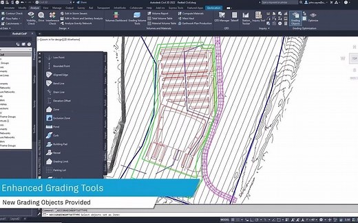 适用于 Civil 3D 的 Grading Optimization