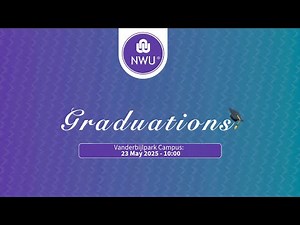 Graduation Ceremony | Vanderbijlpark Campus | 23 May 2025