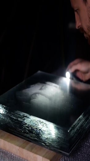 98K views · 183 reactions | DIY Live Glass Portrait Table with 20 Pieces of Glass | DIY & Crafts | Facebook