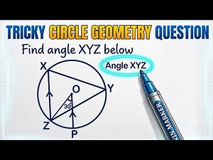 Circle Geometry Solved Step-by-step || Master Circle Theorems