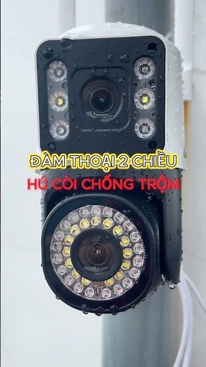 To install an outdoor camera, just install this Yoosee 2-eye type, plug in the power, connect to ...