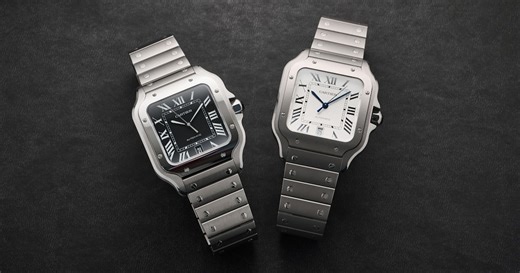 Hands-On: Cartier Santos de Cartier in Titanium (And Steel) — The Watches You Want From Cartier, Whether You Know It Or Not