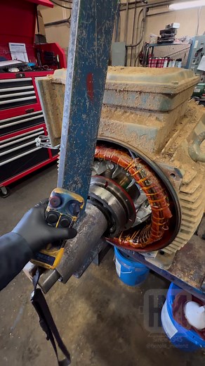 200 HP Rotor Removal Process Explained