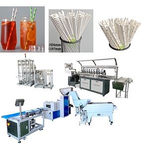 [Hot Item] Straw Making Machine Paper Bar-Multi-Cutters Paper Straw Making Machine