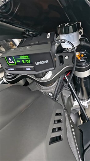 NZ OUTLAW | motorcycle radar detector set up tutorial @quadlockmoto @rammounts #motorcycle #uniden #unidenr8 #radar #radardetector #motorcycleradar | Instagram