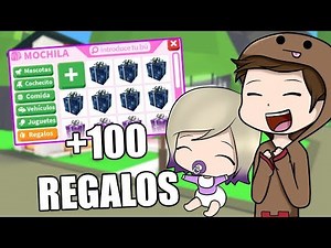 LE DOY MÁS DE 100 REGALOS A LYNA BEBÉ EN ADOPT ME EN ROBLOX